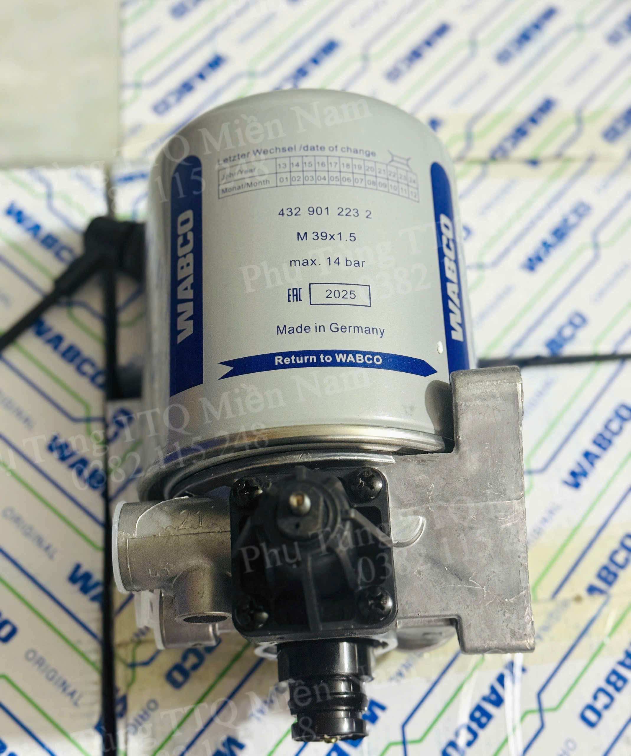 Bộ lọc hơi khí nén WABCO HOWO - HW-KHINEN-WABCO-HOWO
