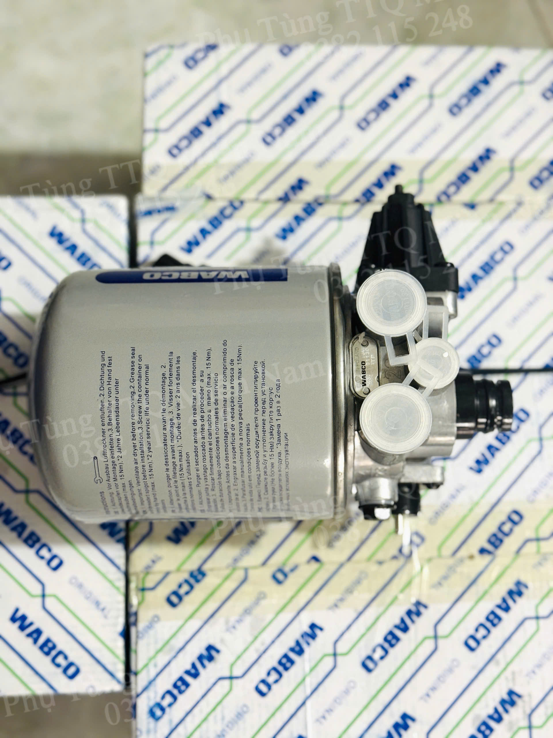 Bộ lọc hơi khí nén WABCO HOWO - HW-KHINEN-WABCO-HOWO