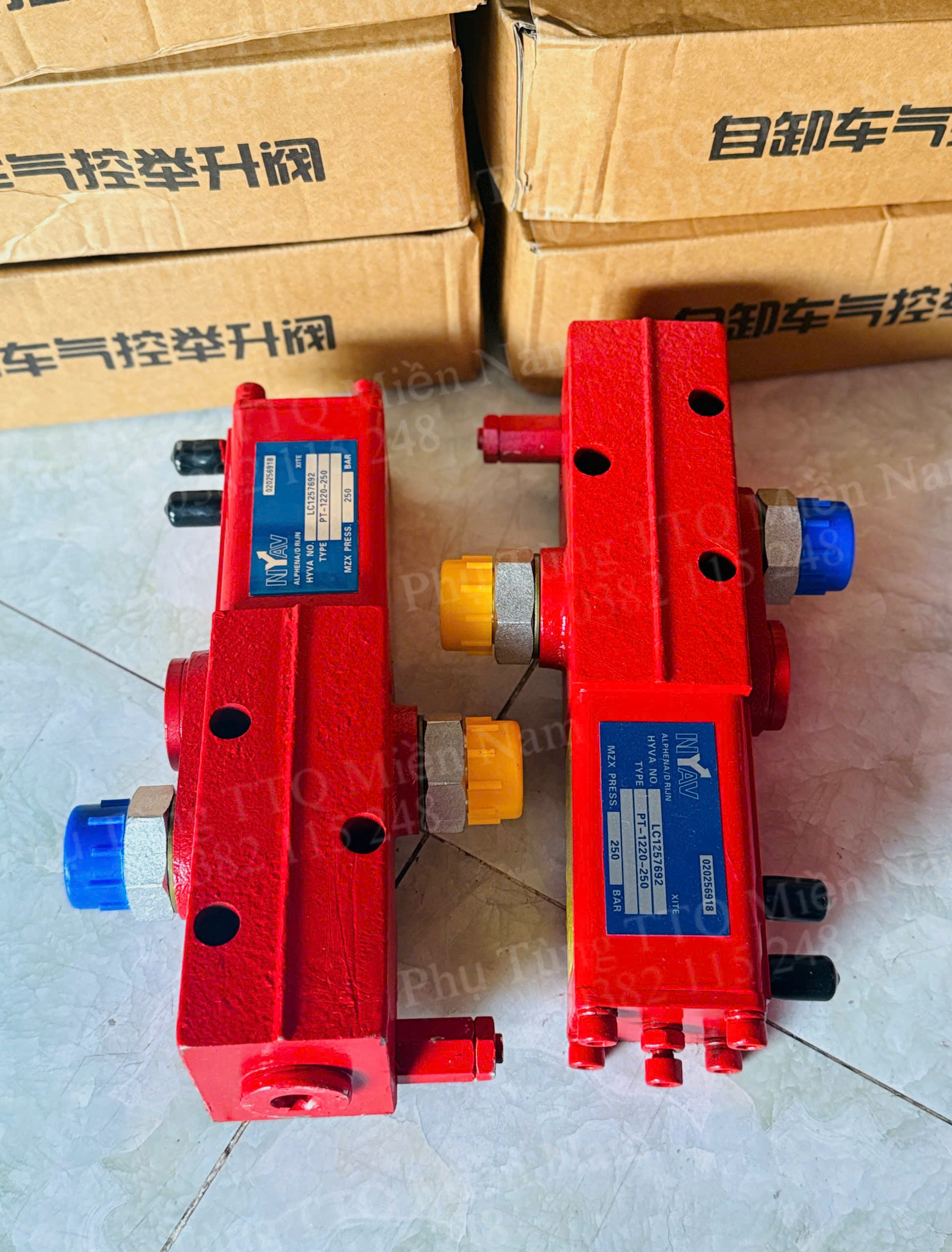 Van chia dầu ty ben HYVA - TB-CHIADAU-HYVA