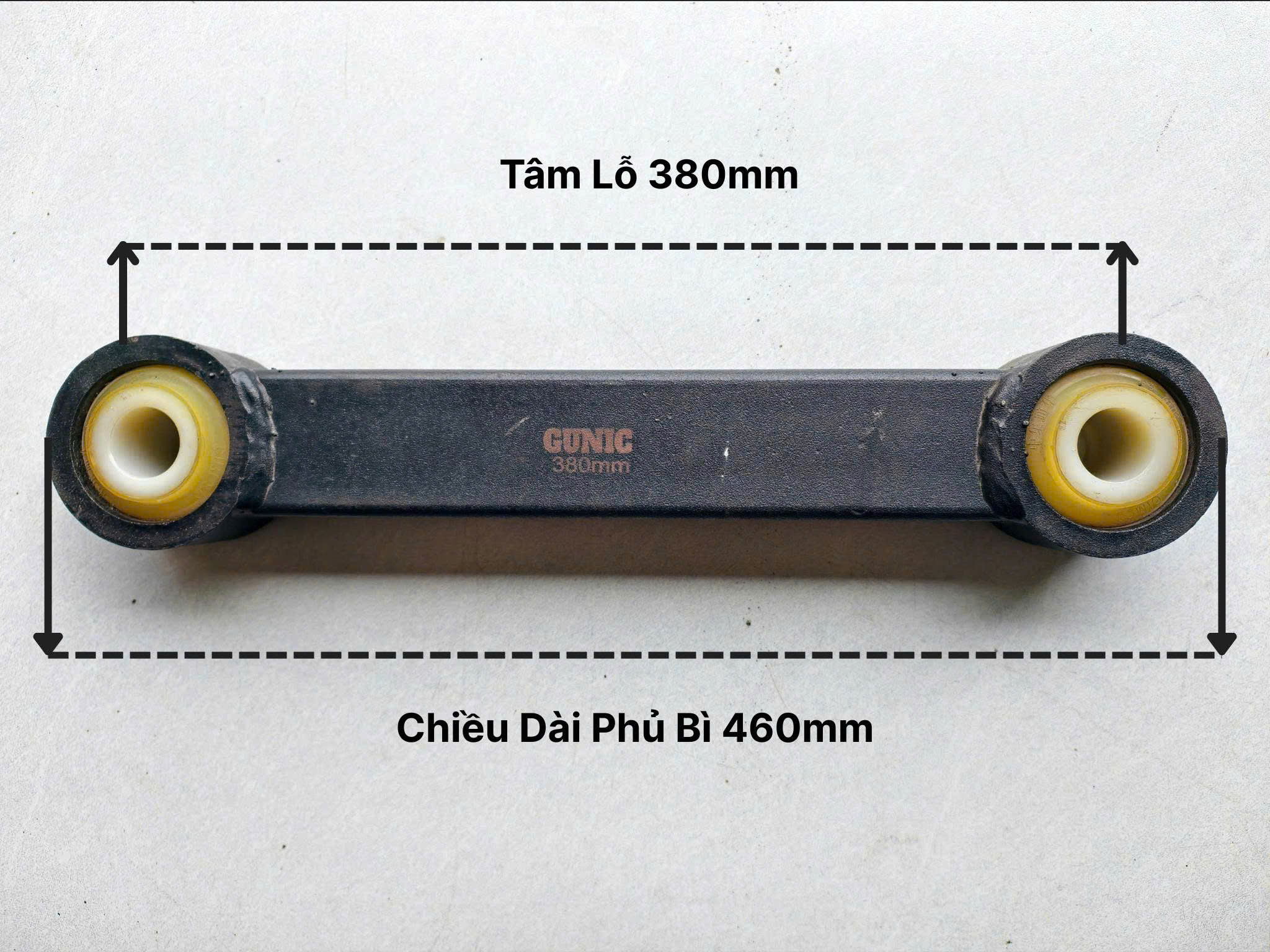 Thanh giò gà cố dịnh & tăng đưa (ngắn+dài) GUNIC - RM-GIOGA-GUNIC