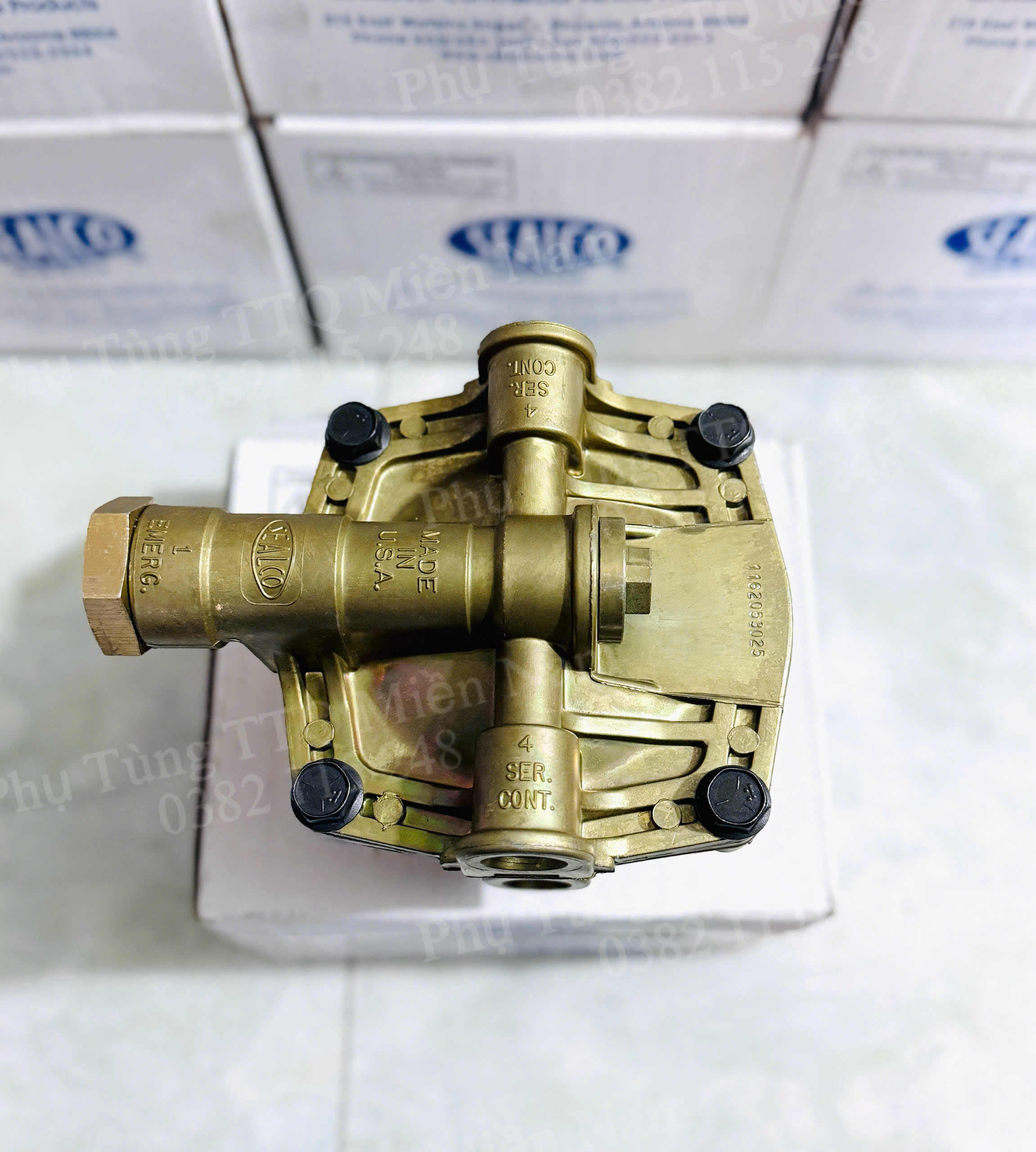 Van chia hơi Romooc Sealco 4 lỗ & 6 lỗ Mỹ 116205 - RM-CHIAHOI-SEALCO-116205