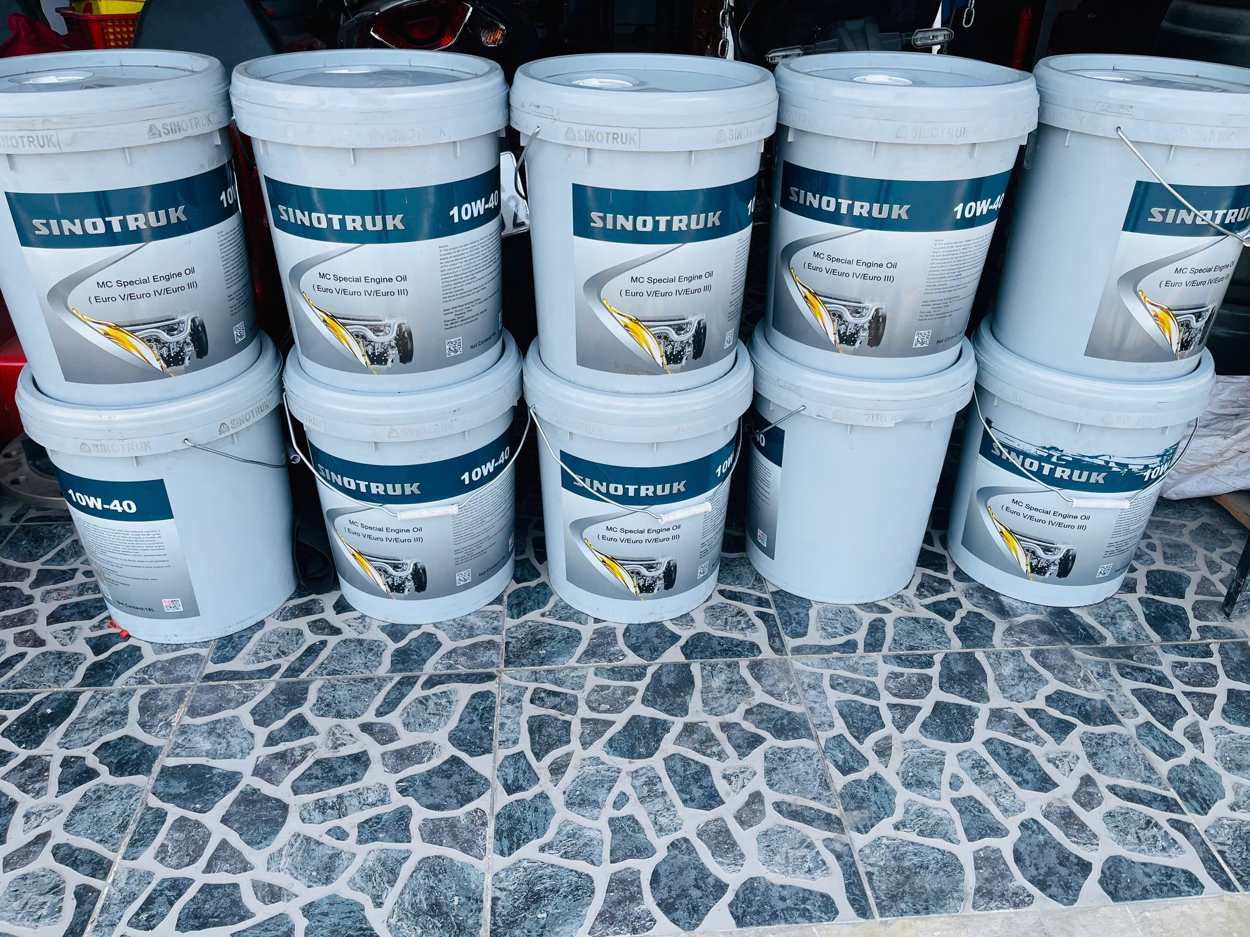 Nhớt Man SINOTRUK 18L 10W-40 - 10W-40