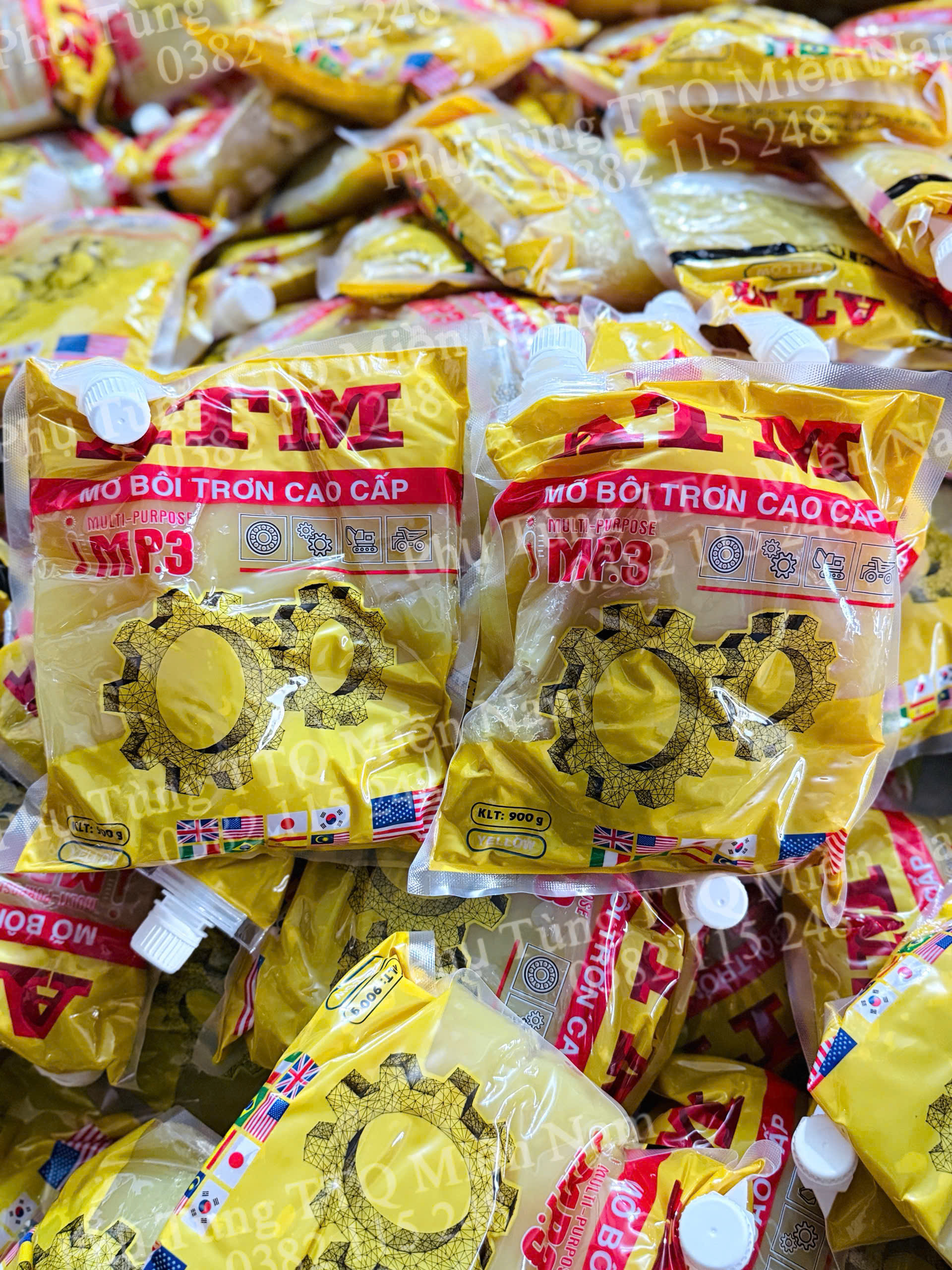 Mỡ bò ATM vàng ( bịch ) 900g - ATM