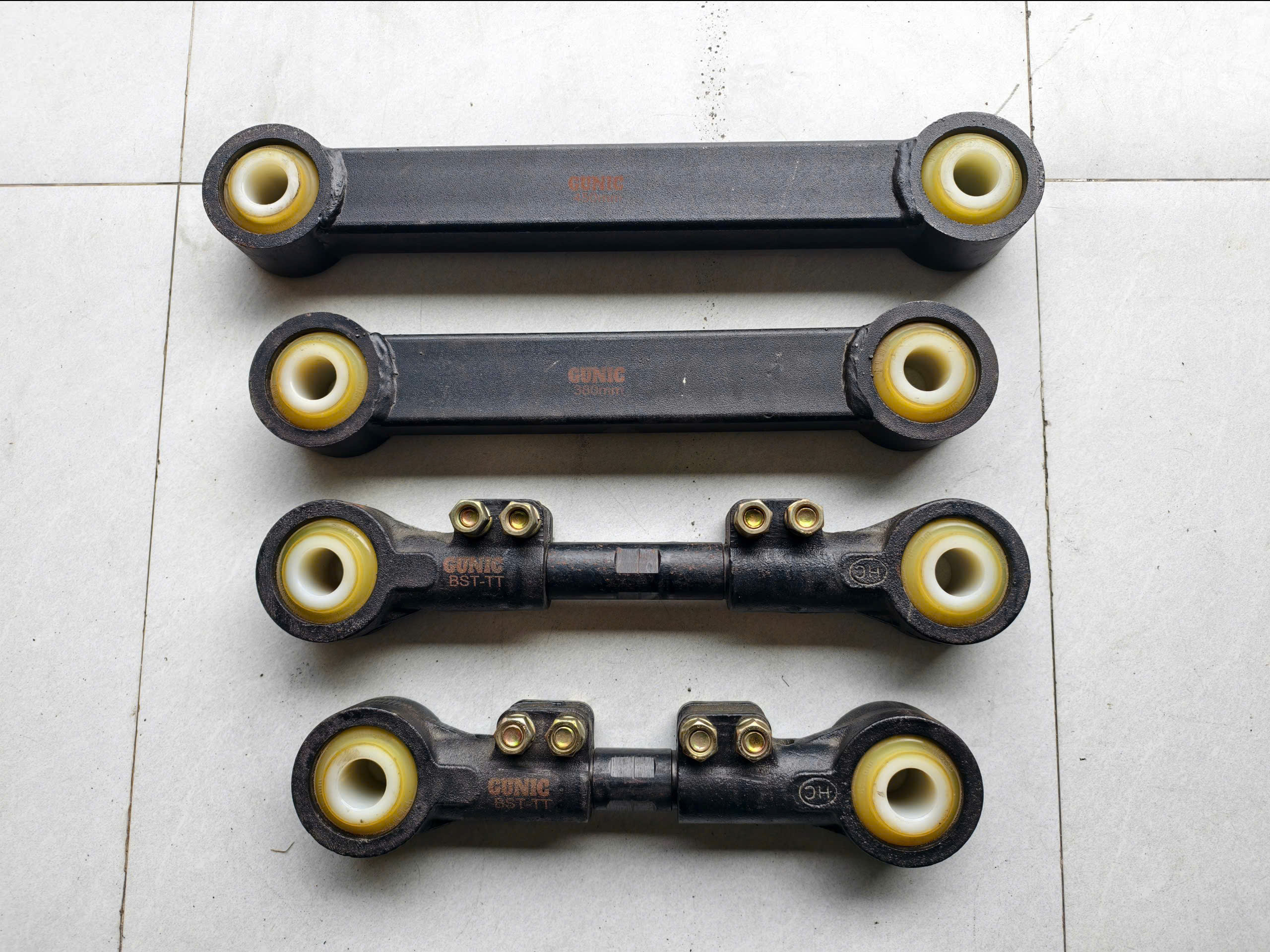 Thanh giò gà cố dịnh & tăng đưa (ngắn+dài) GUNIC - RM-GIOGA-GUNIC
